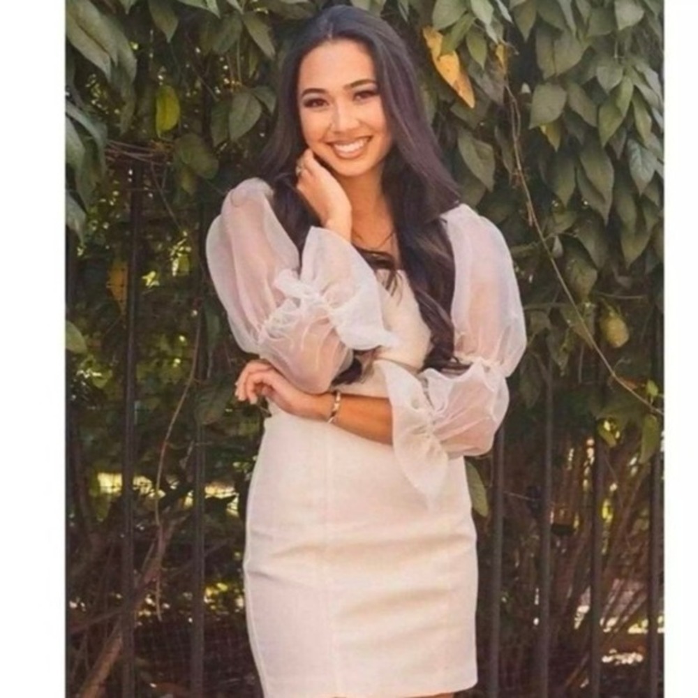 Amanda Uprichard White Tia Dress